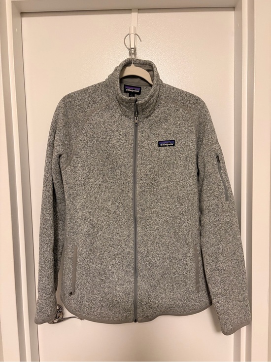 Patagonia Jackets & Blazers - Patagonia Heather Gray Full-Zip Women's Fleece Jacket